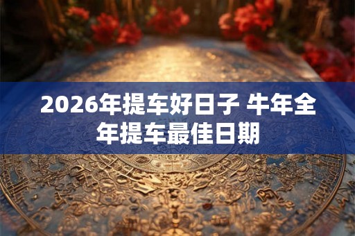 2026年提车好日子 牛年全年提车最佳日期
