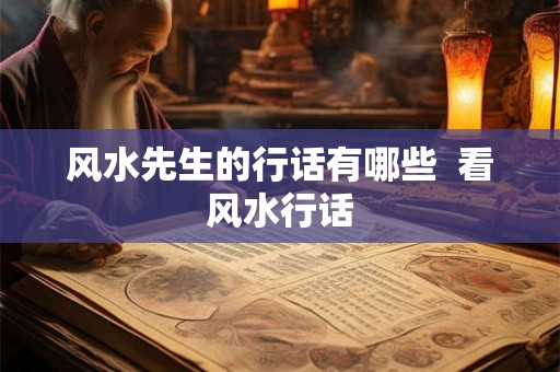 风水先生的行话有哪些 看风水行话 风水先生的行话有哪些 看风水行话