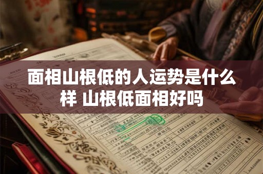 面相山根低的人运势是什么样 山根低面相好吗