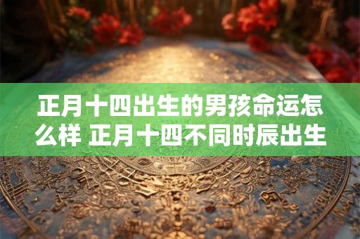 正月十四出生的男孩命运怎么样 正月十四不同时辰出生的男孩 正月十四出生的男孩命运怎么样 正月十四不同时辰出生的男孩