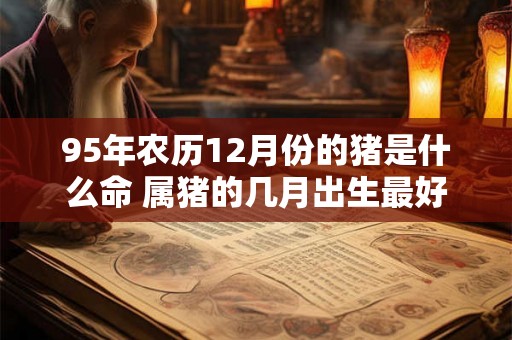 95年农历12月份的猪是什么命 属猪的几月出生最好命 95年农历12月份的猪是什么命 属猪的几月出生最好命
