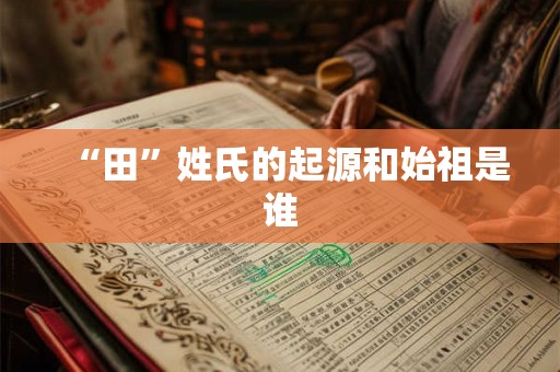 “田”姓氏的起源和始祖是谁