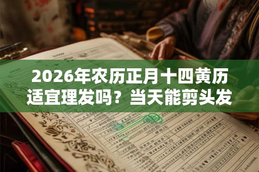 2026年农历正月十四黄历适宜理发吗?当天能剪头发吗 2026年农历正月十四黄历适宜理发吗?当天能剪头发吗