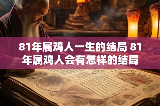 81年属鸡人一生的结局 81年属鸡人会有怎样的结局 81年属鸡人一生的结局 81年属鸡人会有怎样的结局