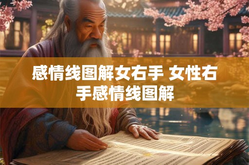 感情线图解女右手 女性右手感情线图解