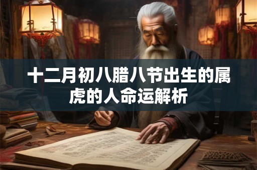 十二月初八腊八节出生的属虎的人命运解析