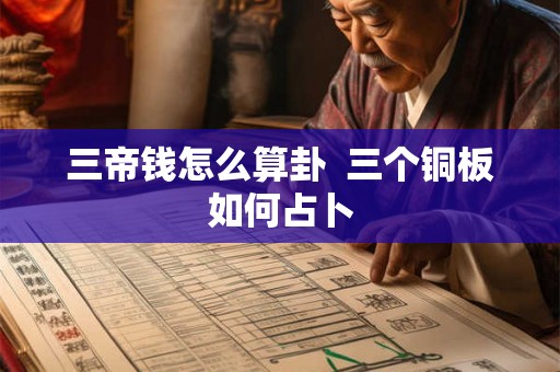 三帝钱怎么算卦 三个铜板如何占卜 三帝钱怎么算卦 三个铜板如何占卜