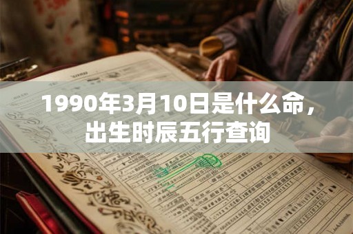 1990年3月10日是什么命,出生时辰五行查询 1990年3月10日是什么命,出生时辰五行查询