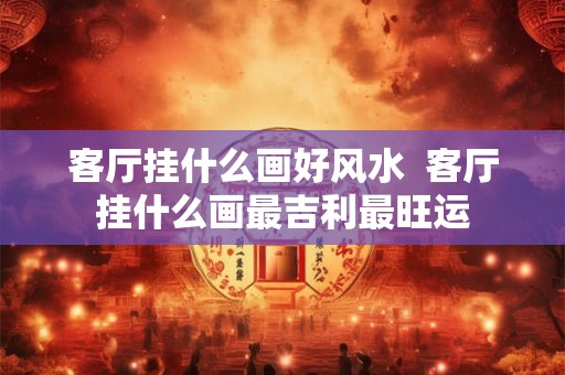 客厅挂什么画好风水  客厅挂什么画最吉利最旺运
