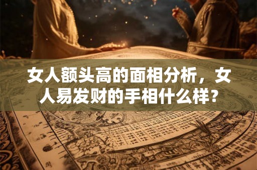 女人额头高的面相分析，女人易发财的手相什么样？