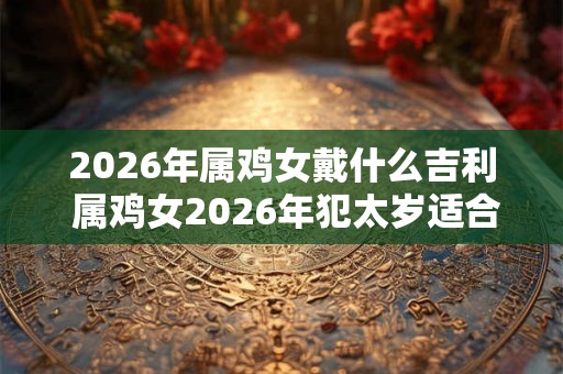 2026年属鸡女戴什么吉利 属鸡女2026年犯太岁适合戴的吉祥物