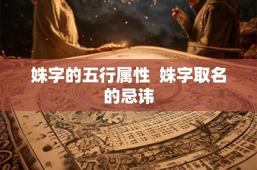 姝字的五行属性  姝字取名的忌讳
