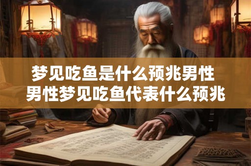 梦见吃鱼是什么预兆男性 男性梦见吃鱼代表什么预兆