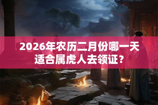 2026年农历二月份哪一天适合属虎人去领证？