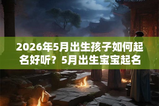 2026年5月出生孩子如何起名好听？5月出生宝宝起名方法