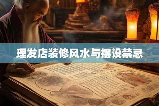 理发店装修风水与摆设禁忌