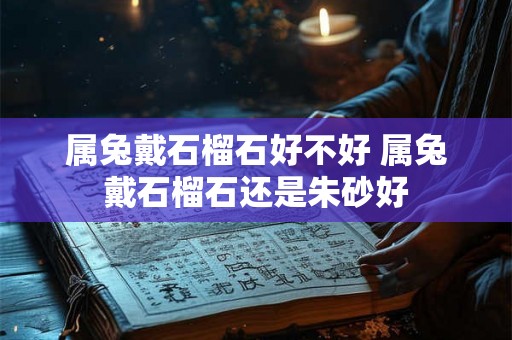 属兔戴石榴石好不好 属兔戴石榴石还是朱砂好