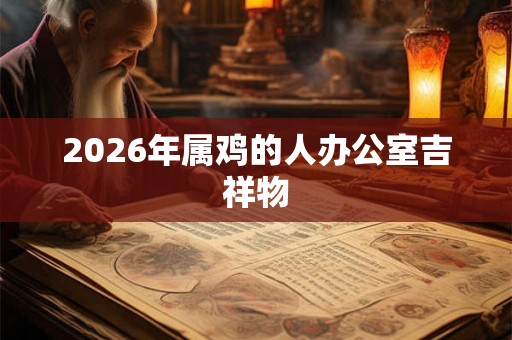 2026年属鸡的人办公室吉祥物
