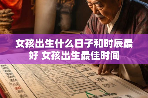女孩出生什么日子和时辰最好 女孩出生最佳时间
