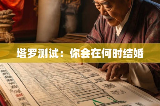 塔罗测试：你会在何时结婚