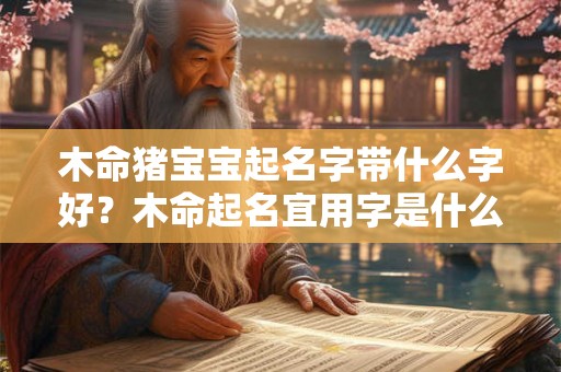木命猪宝宝起名字带什么字好？木命起名宜用字是什么？