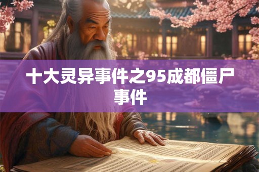 十大灵异事件之95成都僵尸事件