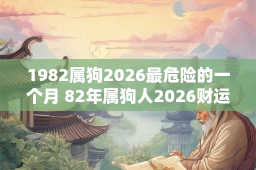 1982属狗2026最危险的一个月 82年属狗人2026财运方位