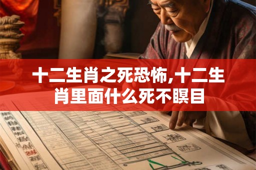十二生肖之死恐怖,十二生肖里面什么死不瞑目 十二生肖之死恐怖,十二生肖里面什么死不瞑目