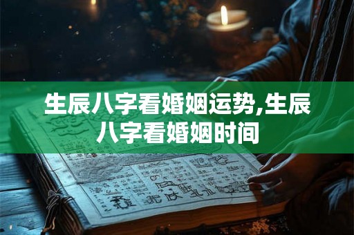 生辰八字看婚姻运势,生辰八字看婚姻时间 生辰八字看婚姻运势,生辰八字看婚姻时间