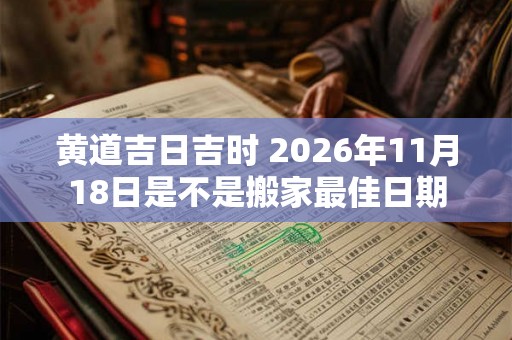 黄道吉日吉时 2026年11月18日是不是搬家最佳日期