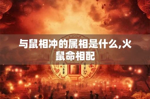 与鼠相冲的属相是什么,火鼠命相配
