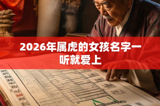 2026年属虎的女孩名字一听就爱上 2026年属虎的女孩名字一听就爱上
