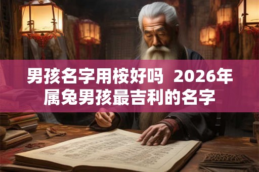 男孩名字用桉好吗 2026年属兔男孩最吉利的名字 男孩名字用桉好吗 2026年属兔男孩最吉利的名字
