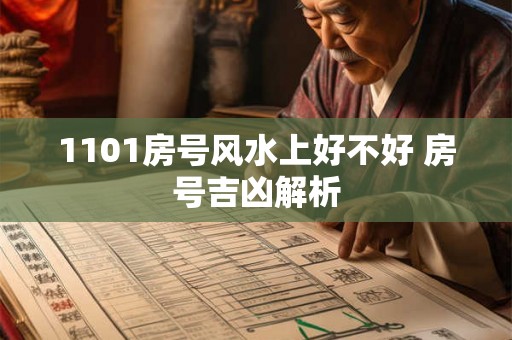1101房号风水上好不好 房号吉凶解析