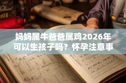 妈妈属牛爸爸属鸡2026年可以生孩子吗？怀孕注意事项？