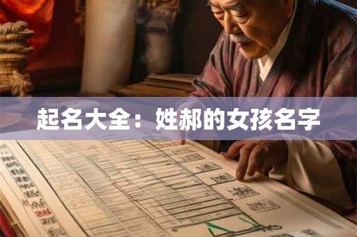 起名大全：姓郝的女孩名字