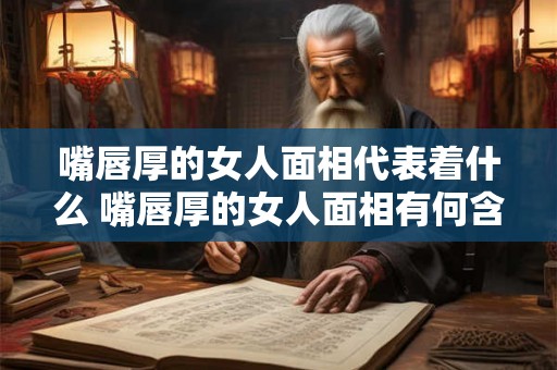 嘴唇厚的女人面相代表着什么 嘴唇厚的女人面相有何含义 嘴唇厚的女人面相代表着什么 嘴唇厚的女人面相有何含义