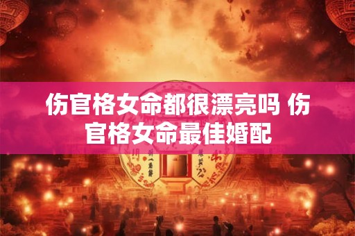 伤官格女命都很漂亮吗 伤官格女命最佳婚配