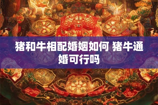 猪和牛相配婚姻如何 猪牛通婚可行吗