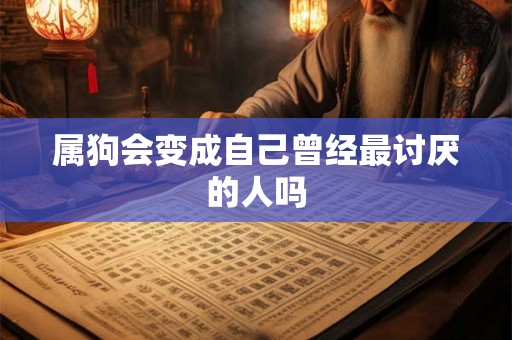 属狗会变成自己曾经最讨厌的人吗