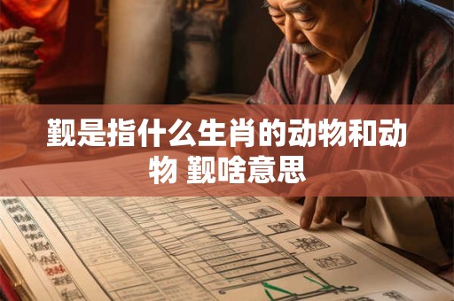 觐是指什么生肖的动物和动物 觐啥意思