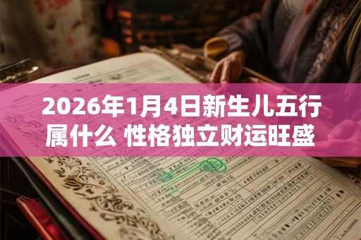 2026年1月4日新生儿五行属什么 性格独立财运旺盛 2026年1月4日新生儿五行属什么 性格独立财运旺盛