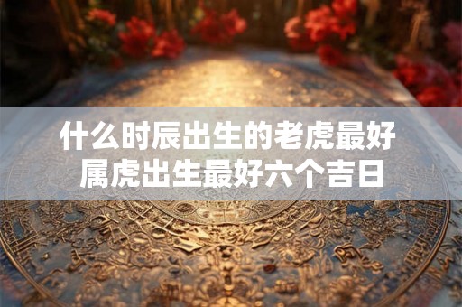 什么时辰出生的老虎最好 属虎出生最好六个吉日