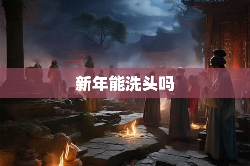 新年能洗头吗
