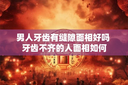 男人牙齿有缝隙面相好吗 牙齿不齐的人面相如何