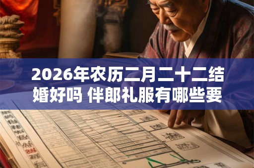 2026年农历二月二十二结婚好吗 伴郎礼服有哪些要求