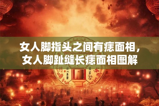 女人脚指头之间有痣面相，女人脚趾缝长痣面相图解