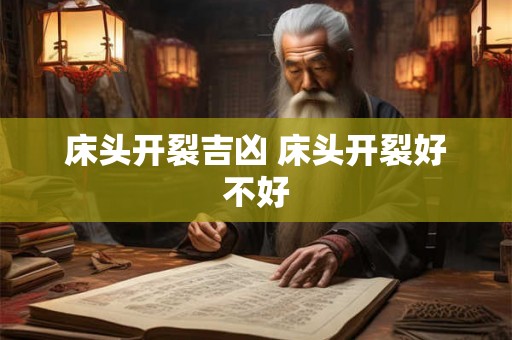 床头开裂吉凶 床头开裂好不好