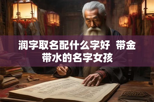 润字取名配什么字好  带金带水的名字女孩