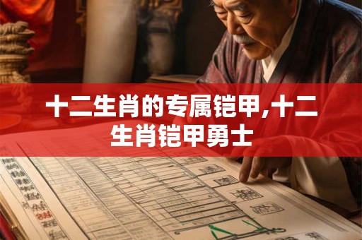 十二生肖的专属铠甲,十二生肖铠甲勇士